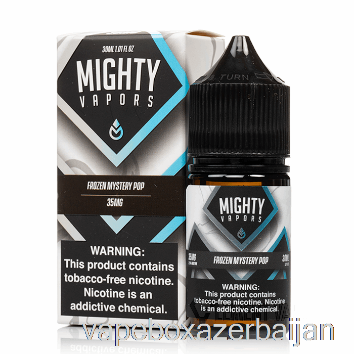 Vape Smoke Frozen Mystery Pop - Mighty Vapors Salts - 30mL 35mg